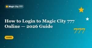 How to Login to Magic City 777 Online — 2026 Guide
