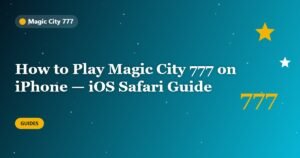 How to Play Magic City 777 on iPhone — iOS Safari Guide